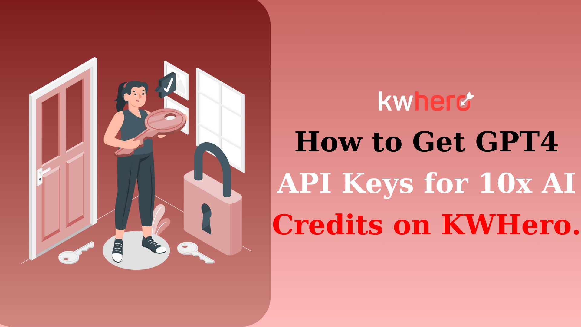 Quick guide to help KWHero users get GPT4 API keys to increase their credit limits.